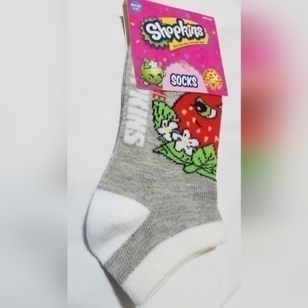 Shopkins Themed Socks 2017